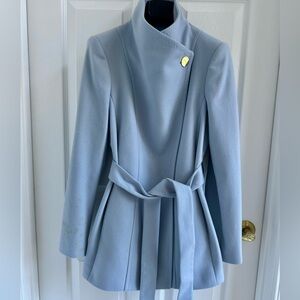 Ted Baker Women’s Paria Short button detail wrap coat
